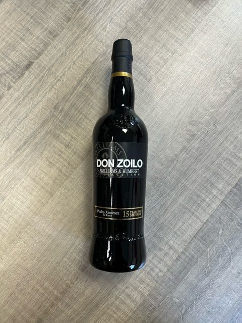 XERES DON ZOILO PEDRO JIMENEZ 18% 75CL W AND H COLLECTION